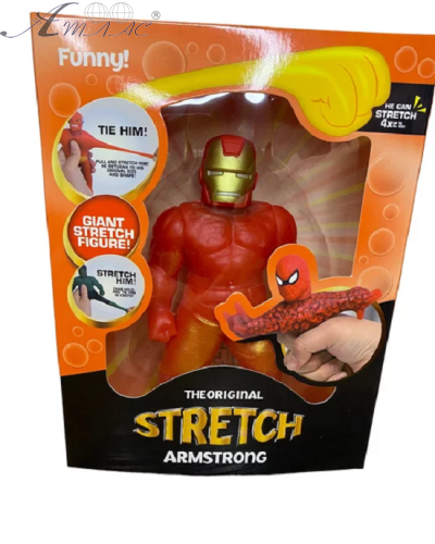 Игрушка Гуджитсу Stretch Железный человек 15 см Антистресс  07733