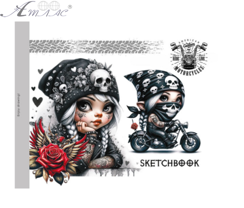 Скетчбук для малювання Bourgeois 200х143  24 листа  24387