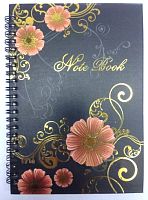 Блокнот-спираль А5 толстая картонная обложка ZY-TJ-601