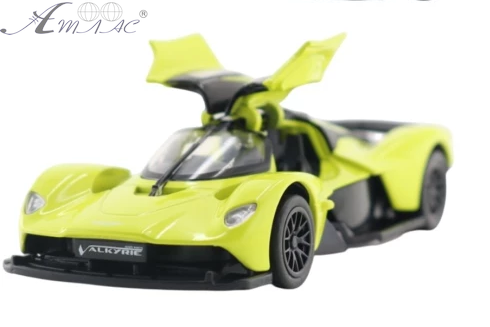 Машинка Techno Drive Aston Martin Valkyrie 2024 салатова 250951 Машинка Techno Drive Aston Martin Valkyrie 2024 салатова 250951