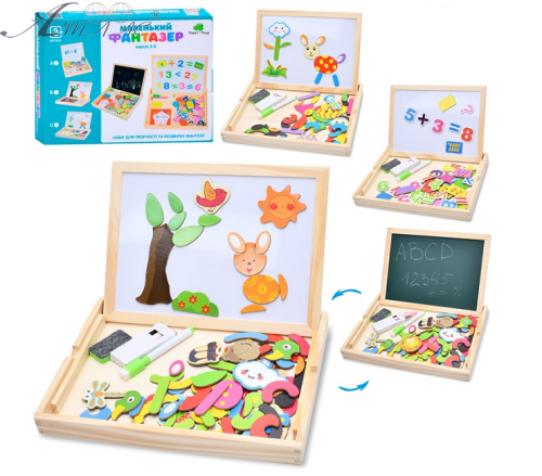 Игрушка Деревянная Маленький Фантазер 2.0 MD0815 Игрушка Деревянная Маленький Фантазер 2.0 MD0815