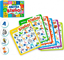 Гра Настільна Абетка Бінго 26,5х20,5х5,5  см  TG 006