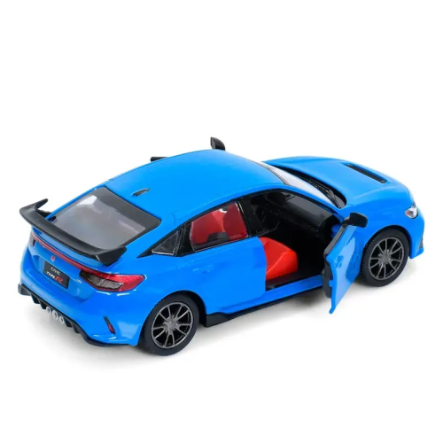 Машинка Kinsmart Honda Civic Type R 2024 Синяя KT5472W фото 2 Машинка Kinsmart Honda Civic Type R 2024 Синяя KT5472W фото 2