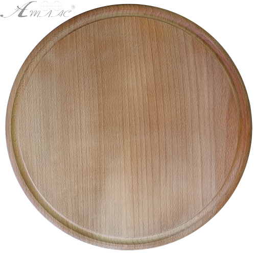 Деревянная доска круглая диаметром 21 см Бук 05076 Деревянная доска круглая диаметром 21 см Бук 05076