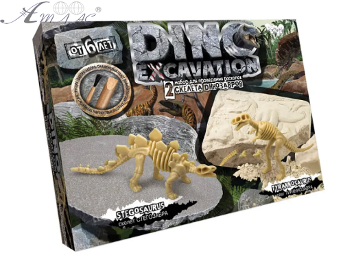 Іграшки Розкопки динозаврів Dino Excavation Danko Toys DEX-01-06 Іграшки Розкопки динозаврів Dino Excavation Danko Toys DEX-01-06