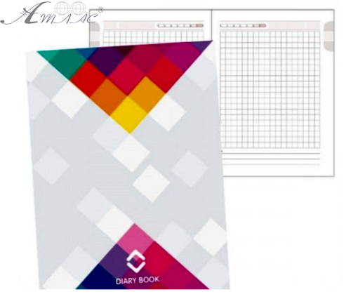 Ежедневник недатированный А6 Аркуш Цветной пазл 1В488 Ежедневник недатированный А6 Аркуш Цветной пазл 1В488