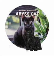 Іграшка Фігурка Кота Чорний сидить 4 см  16613