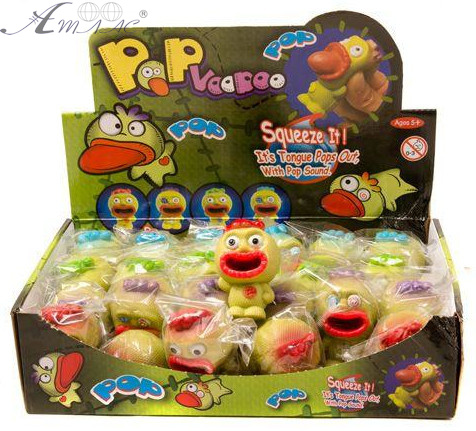 Игрушка Прикол Монстрик с языком 6 см MS1463 Игрушка Прикол Монстрик с языком 6 см MS1463