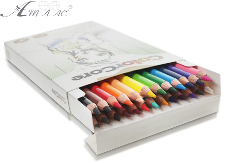 Олівці кольорові Marco Color Core 12 кольорів + 1 графітовий круглий 3130-12СВ фото 2 Олівці кольорові Marco Color Core 12 кольорів + 1 графітовий круглий 3130-12СВ фото 2