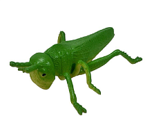 Іграшка силіконова антистрес Саранча зелена 8см. 06738