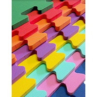 Іграшка Килимок Пазли м'який Мат великий 6 шт 50х50 см  EVA 119