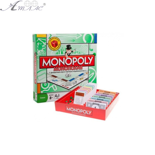 Игра Настольная Монополия в коробке Рус. язык 6123 фото 2 Игра Настольная Монополия в коробке Рус. язык 6123 фото 2