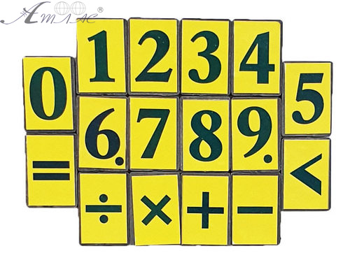 Фишки с Цифрами на магните пластиковые 16шт 2 х 3 см AS-0016 Фишки с Цифрами на магните пластиковые 16шт 2 х 3 см AS-0016