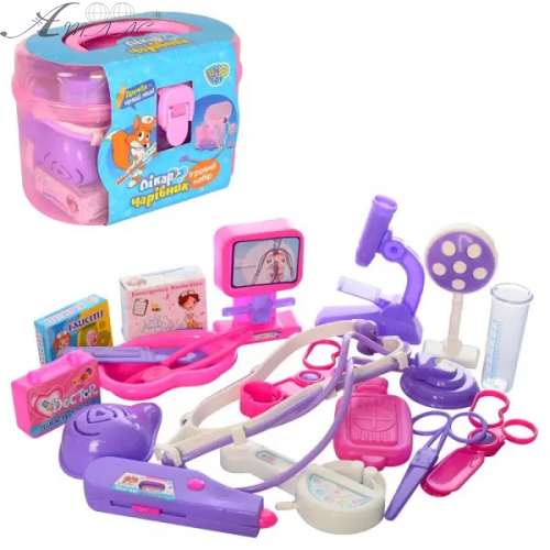 Игрушка Набор Врача в чемодане 20 х 10 х 13 см 5608В фото 2 Игрушка Набор Врача в чемодане 20 х 10 х 13 см 5608В фото 2