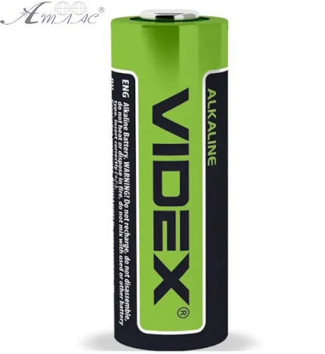 Батарейка 23A Videx Alkaline 12V 7,7х28мм 1шт до 01,2030р 05428 Батарейка 23A Videx Alkaline 12V 7,7х28мм 1шт до 01,2030р 05428