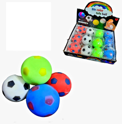 Игрушка Мяч футбольный Антистресс Сквиш 5,5 см 6070-36 Игрушка Мяч футбольный Антистресс Сквиш 5,5 см 6070-36