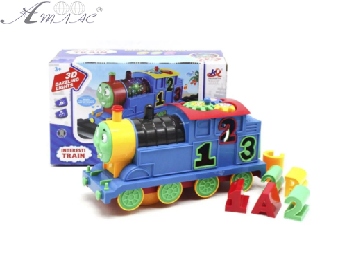 Іграшка Паровозик сортер Томас музичний 22см  3206