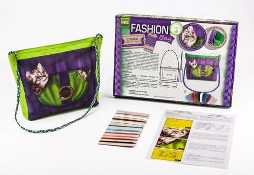 Набор для творчества Вышивка сумки нитью мулине Fashion Bag FBG-01-05 фото 2 Набор для творчества Вышивка сумки нитью мулине Fashion Bag FBG-01-05 фото 2