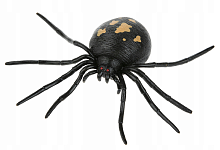 Іграшка силіконова антистрес Кліщ чорний 10см  00283