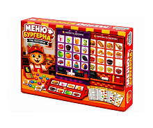 Игра настольная Меню Бургерная в коробке  3-053