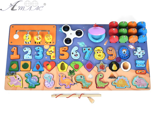 Игрушка Деревянная Эра Динозавров - игровая доска  MD1376 фото 2