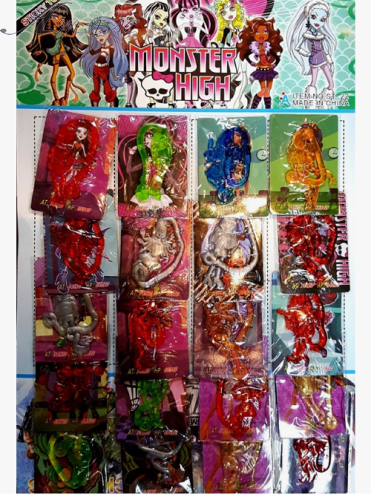 Игрушка Лизун стрелялка держащий форму Монстер Хай 5,5см 08356 Игрушка Лизун стрелялка держащий форму Монстер Хай 5,5см 08356