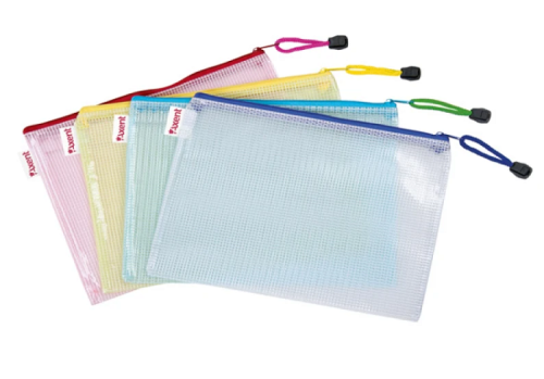 Папка на молнии А4 Axent прозрачная 1406-00-А