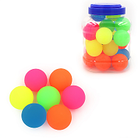 Игрушка Мяч попрыгунчик 4,5 см неон  9014-4,5