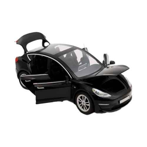 Машинка Автопром Tesla Model 3 Черная 20см AP7728 фото 2 Машинка Автопром Tesla Model 3 Черная 20см AP7728 фото 2