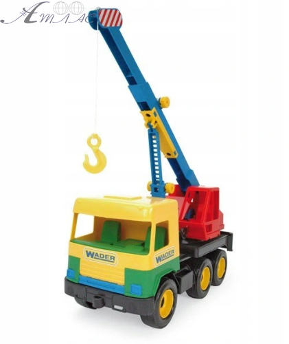 Машинка Кран Wader великий 38 см 32360 Машинка Кран Wader великий 38 см 32360