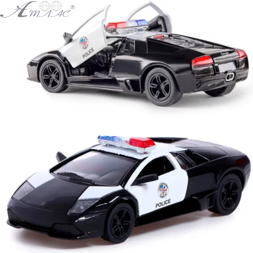 Машинка Kinsmart Lamborghini Murcielago Police LP640 KT5317WP Машинка Kinsmart Lamborghini Murcielago Police LP640 KT5317WP