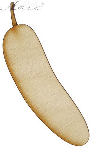 Фигурка фанерная - Огурец 8 см AS-4690, В-0181 Фигурка фанерная - Огурец 8 см AS-4690, В-0181