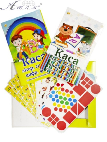 Каса літер та цифр, Українські та Російські Тетрада  000936