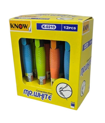 Корректор-ручка KNOW 7мл читайте описание К-0210 фото 3 Корректор-ручка KNOW 7мл читайте описание К-0210 фото 3