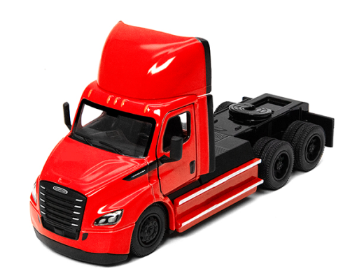 Машинка Kinsmart Freightliner eCascadia грузовик Красный KT5466W Машинка Kinsmart Freightliner eCascadia грузовик Красный KT5466W