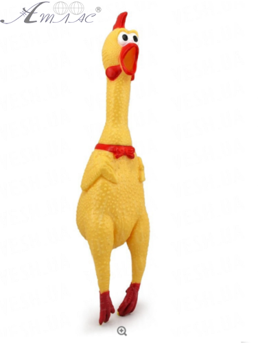 Іграшка Прикол Курка пищалка 43709 фото 2 Іграшка Прикол Курка пищалка 43709 фото 2