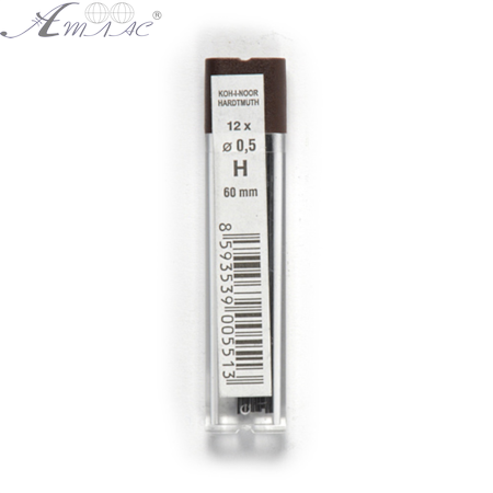 Грифель для механічних олівців "K-I-N" 0,5 мм 4152/Н