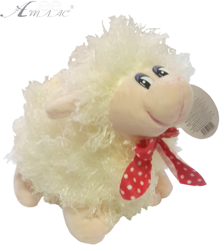 Игрушка Мягкая Овечка 18 см белая 1899 Игрушка Мягкая Овечка 18 см белая 1899