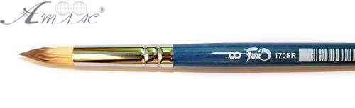 Пензлик синтетика Кругла № 8 художня Пензлик синтетика Кругла № 8 художня