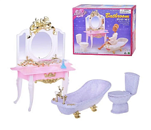 Кукольная Мебель набор Gloria Ванная комната  2316 