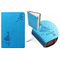 Блокнот 95 х 143 мм 100 л Девушка микс, цветные торцы GA6 118626