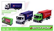 Модель Автопром Вантажівка з контейнером металевий інерційні  7772