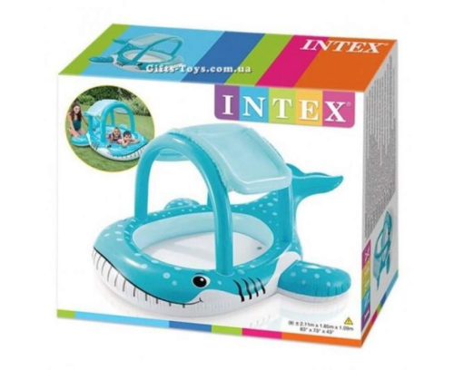 Бассейн Intex Кит с навесом 211 х 185 х 109см 57125 фото 2 Бассейн Intex Кит с навесом 211 х 185 х 109см 57125 фото 2
