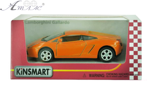 Машинка Kinsmart Lamborghini Gallardo KT5098W Машинка Kinsmart Lamborghini Gallardo KT5098W