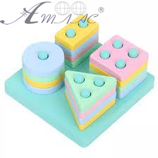 Іграшка Дерев'яна Сортер фігури Геометріка MD2907 Іграшка Дерев'яна Сортер фігури Геометріка MD2907