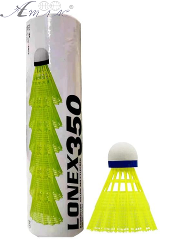 Игрушка Воланчик для бадминтона Набор 6шт в тубе  40222