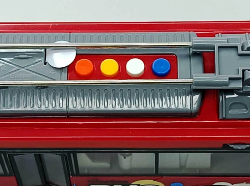 Игрушка Машинка City Bus Троллейбус со светом, двери открываются, 28 см  JS121 фото 3