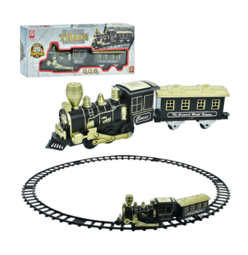 Игрушка Железная дорога Classic Train со светом и звуком 3122А фото 2 Игрушка Железная дорога Classic Train со светом и звуком 3122А фото 2
