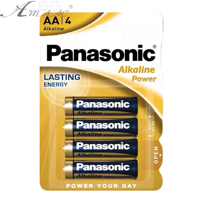 Батарейка пальчикова AA LR6 Panasonic Alkaline Power 1шт 01.2032г 10221 фото 2 Батарейка пальчикова AA LR6 Panasonic Alkaline Power 1шт 01.2032г 10221 фото 2