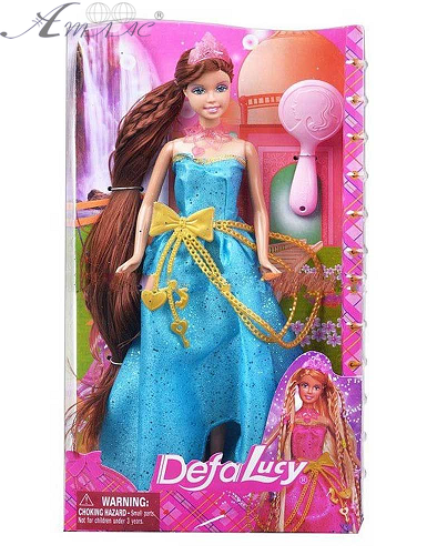 Кукла Defa Lucy Принцесса в голубом платье 28 см  8195